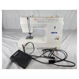 White Sewing machine