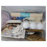 Cording, patterns, cross stitch supplies