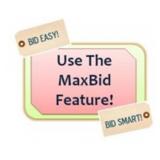 Use the "Max Bid" Feature
