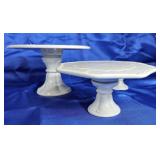 Three tier dessert cake stands