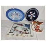Christmas kitchenware &  corgi ornaments