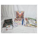 Adult coloring books & 1000 pc puzzle