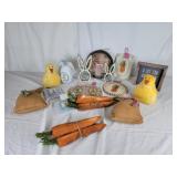 Decoupage Easter HM chicks, carrots, & rabbit