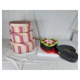 Hat boxes & Moss Heart
