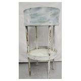 Repurposed cheese box stand