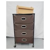 Craft cart & wooden box