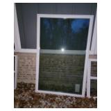 TWO LG Windows 1 Divided 72" x 48"