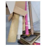 Rolls of different paper & fabric media