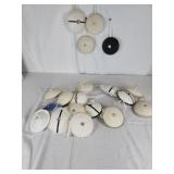 Wrapped cord Christmas ornaments