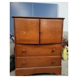 Vint Willet 2 Door Maple Chest MCM