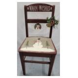 Ray Johnson original chair & ornament