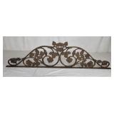 Wrought iron window grill