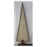 Recycled door Christmas tree