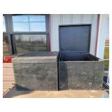 2 Gator Print Letter Size File Boxes 14 x 16 x 12