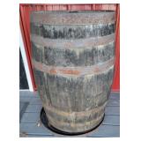 Wine Barrel, closed not cut open