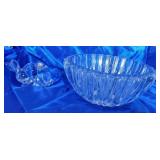 Tiffany & Co crystal bowl & Lenox bunny