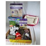 Dog toys, supplies & hamster cage