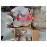 Vase & repurposed glassware