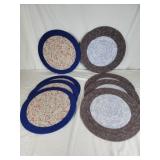 Hand wrapped placemats by Lisa