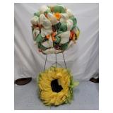 Two spring/summer wreaths