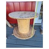 Wooden Wire Spool - Used for Table 32" D x 25" H