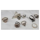 Sterling Rings - 46.01 GRAMS