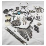 Unmarked Silver Jewelry - You Be the Judge #1