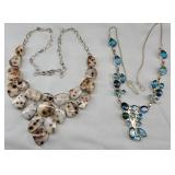 TWO Statement Necklaces untested