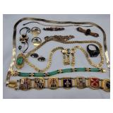 Misc. Unmarked Jewelry Possibly Jade Bracelet