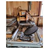 Chicago 10' Tile Saw & Misc Tile comes with Stand