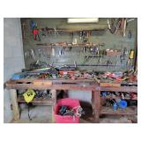 Garage Assortment Everything on and around Bench