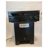 Yamaha Sub Woofer & Sony Multi Channel Receiver