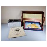 Wood Trays Samsung Printer 1976 Money Bag