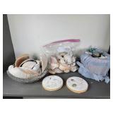 Sea Shells, Glass Bowls Great Collection