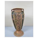 Unmared Roseville Florentine Vase 10.5'