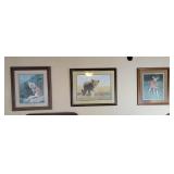 Wildlife Prints By Charles Frace Fox, Lion, Fawn