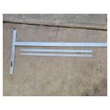 Johnson 36' Rules - Sands Drywall T Square