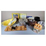 Presto Pressure Cooker, Salad Bowls Wood Baskets