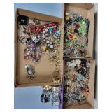 Flats of Costume Jewelry & Watches