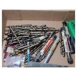 Asst'd Drill Bits, Chuck Keys, Drill Gauges