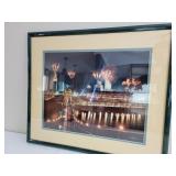 Vince Re Riverfront Stadium Framed Print 27' x 23'