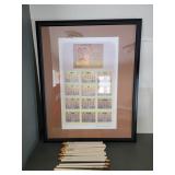 Loos Dairy 1938 Calendar Print & 16 Loos #2 Pencil