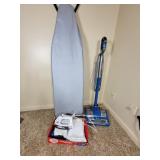 Shark Upright Vacuum, Iron, Ironing Board