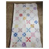 Vint Glorified Nine Patch quilt 76 x 76