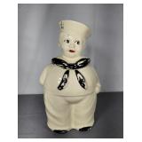 Cookie Jar Sailor USA Shawnee Sailor Boy 11" H