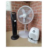 2 Fans and 2 Heaters Lasco De