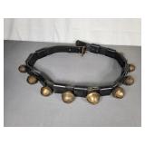 Vint 13 Brass Bell Graduated Sleigh Bell Set 58" L