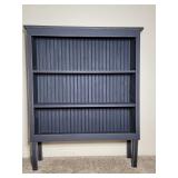 Amish like Distressed 2 Shelf Fixed Shelf Bookcase