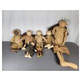 Country Dolls, Faith Hope Love 8 items