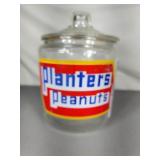 Planters Peanut Glass Jar